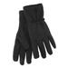 Men's Big & Tall Sweater Fleece Gloves by KingSize in Black Marl (Size 3XL)