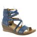 Miz Mooz Shay - Womens Euro 39 US 8.5 - 9 Navy Sandal Medium