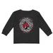 Girls Toddler Charcoal Ball State Cardinals Call the Shots Long Sleeve T-Shirt