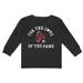 Toddler Charcoal Ball State Cardinals For the Love Long Sleeve T-Shirt