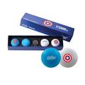 Volvik Marvel Golf Balls - Various Superhero Gift Sets - Spiderman/Hulk/Thor/Black Panther/Captain America/Iron Man | four ball and ball marker gift set volvikxmarvel