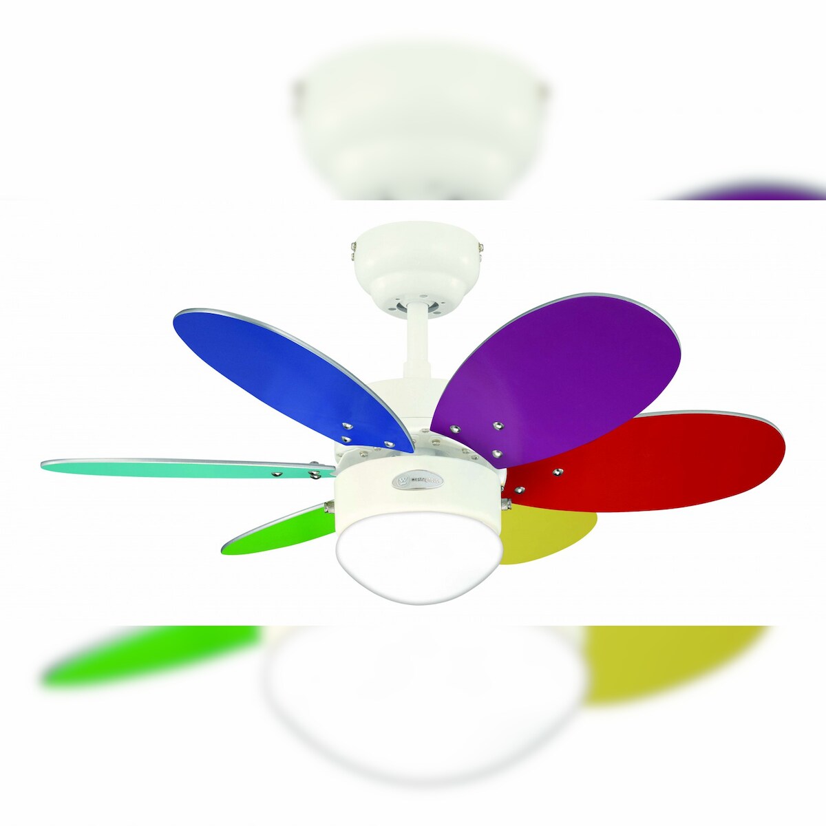 Westinghouse Deckenventilator Turbo II Bunt 76 cm 76 Image