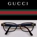 Gucci Accessories | Gucci Eyeglass Frames | Color: Black/Gold | Size: Pls See Description