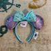 Disney Accessories | Disney Parks Little Mermaid Ears | Color: Green/Purple | Size: Os