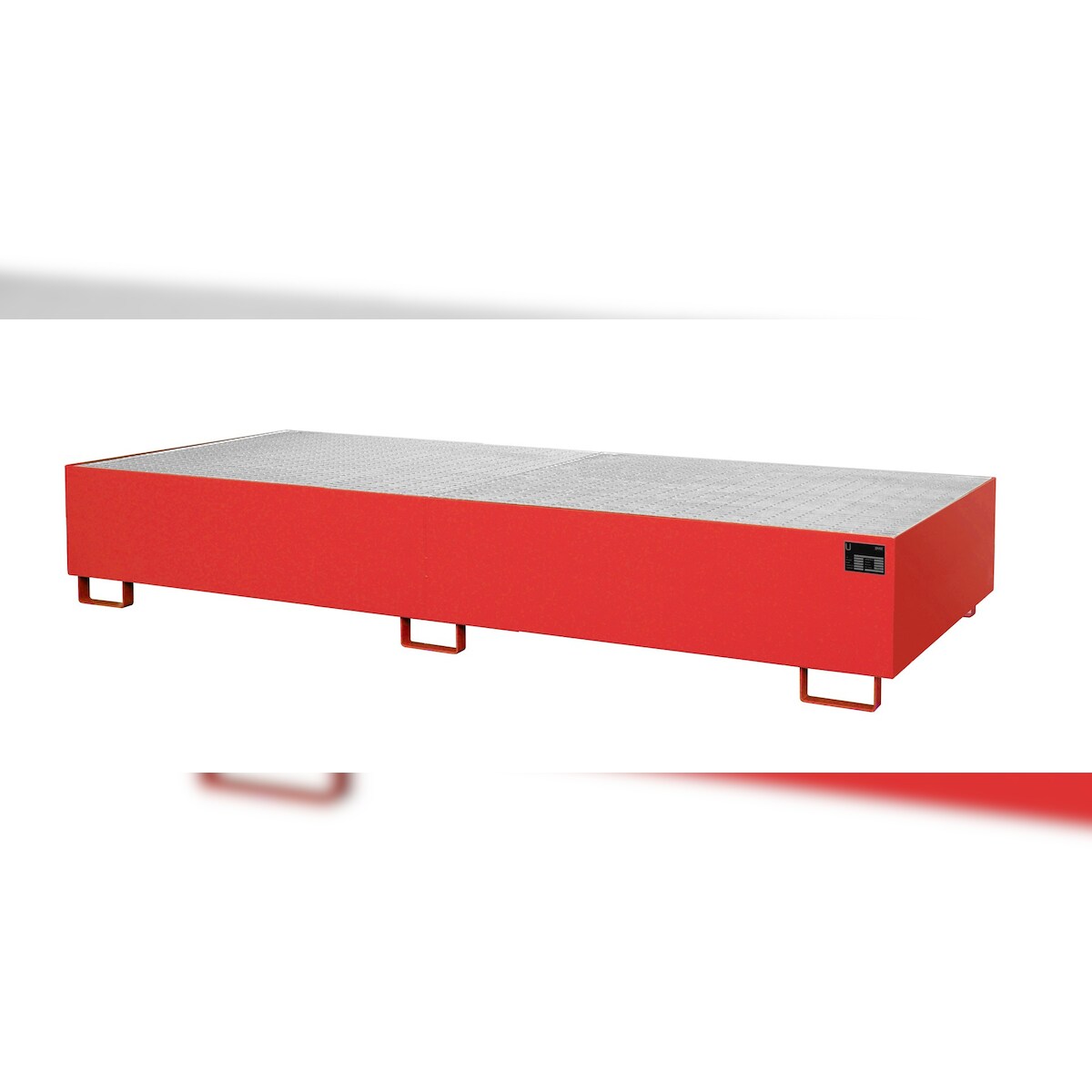 Regalwanne GR 3300 3 lackiert RAL3000 Feuerrot Umwelt Lagertechnik Image