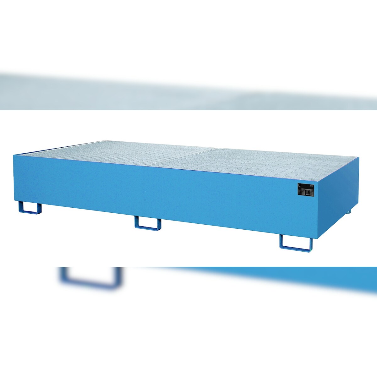 Regalwanne GR 2700 3 lackiert RAL5012 Lichtblau Umwelt Lagertechnik Image