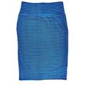 Lularoe Skirts | 5 For $25* Lularoe Cassie Pencil Skirt | Color: Black/Blue | Size: S