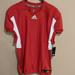 Adidas Shirts | Adidas Mens Techfit Hyped J Red Football Jersey | Color: Red/White | Size: Xl