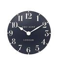 Thomas Kent Classic Collection Arabic Wall Clock Ink Blue 12"