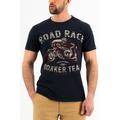 Rokker Road Race T-Shirt, blue, Size M