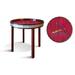 Fan Creations End Table Wood in Black/Blue/Brown | 17 H x 24 W x 27.5 D in | Wayfair M1092-Cardinals