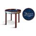 Fan Creations End Table Wood in Black/Blue/Brown | 17 H x 24 W x 27.5 D in | Wayfair M1092-Rays