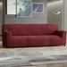 PAULATO by GA.I.CO. Microfibra Collection Stretch Sofa Slipcover - Easy to Clean & Durable Metal in Black | 35 H x 110 W x 40 D in | Wayfair