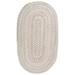 White 36 x 0.75 in Indoor Area Rug - August Grove® Quang Vivid Steel Gray Area Rug Wool | 36 W x 0.75 D in | Wayfair