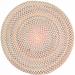 Blue/Pink 90 x 0.75 in Area Rug - Capel Rugs Vivid White/Blue/Pink Area Rug Nylon | 90 W x 0.75 D in | Wayfair 0027CS0706925