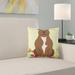 East Urban Home Easter Eggs Border Collie Indoor/Outdoor Throw Pillow Polyester/Polyfill blend | 14 H x 14 W x 3 D in | Wayfair