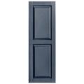 Alpha Shutters Exterior Vinyl Raised Panel Shutter Single in Blue | 60 H x 16 W x 0.125 D in | Wayfair R516060610