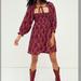 Free People Dresses | Free People This Is Everything Printed Mini Dress | Color: Red | Size: M