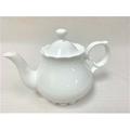 Alcott Hill® Eufaula Teapot Porcelain China/Ceramic in White | 7.5 H x 7.5 W x 7.5 D in | Wayfair E2499748438446FDACE3A45A80F9EB08