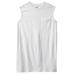 Men's Big & Tall Shrink-Less™ Longer-Length Lightweight Muscle Pocket Tee by KingSize in White (Size 2XL) Shirt