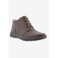 Men's TREVINO Ankle Boots by Drew in Brown Leather (Size 10 EE)