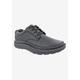 Men's TOLEDO II Casual Shoes by Drew in Black Leather (Size 10 EEEE)