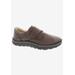 Men's WATSON Casual Shoes by Drew in Brown Stretch Leather (Size 9 1/2 EEEE)