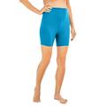 Plus Size Women's Swim Boy Short by Swim 365 in Blue Sea (Size 14) Swimsuit Bottoms