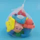 Jouets de bain animaux mignons pour bébé jouets d'eau de natation flotteur en caoutchouc souple