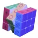 Cube magique de géométrie pour enfants casse-tête de vitesse à empreintes digitales en braille