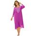 Plus Size Women's Embroidered Cover Up by Swim 365 in Beach Rose (Size 26/28)