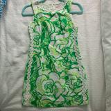 Lilly Pulitzer Dresses | Lilly Pulitzer Women’s Dress | Color: Green/Yellow | Size: 00