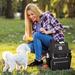 Mobile Dog Gear Ultimate Week Away Backpack in Black | 17.2 H x 6.5 W x 11 D in | Wayfair MDG203-1