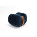 Marie Burgos Design Milo 22" Wide Velvet Standard Ottoman Velvet in Brown | 16 H x 22 W x 16 D in | Wayfair SQ0046899