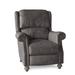 Bradington-Young Bancroft 37" Wide Club Recliner Fade Resistant in Gray | 43 H x 37 W x 43 D in | Wayfair 3001-BY-915300-01-ST-#9BN-PB