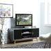 Wade Logan® Asten Bartling TV Stand for TVs up to 46" Wood in Gray/Black/Brown | Wayfair 60E2CDB8EE3A43E18B535CE46CE70E7D