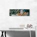 ARTCANVAS Still Life w/ a Curtain by Paul Cezanne - Wrapped Canvas Panoramic Painting Print Canvas, in Green/Orange/White | Wayfair