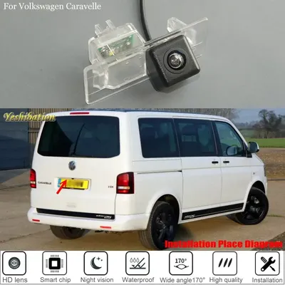 Caméra de stationnement pour voiture, pour VW Volkswagen T6 Transporter/Caravelle/Multivan 2015 ~