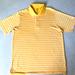 Adidas Shirts | Euc Adidas Men’s Golf Shirt | Color: Gold/White | Size: L