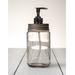 Pint Mason Jar Soap/Lotion Dispenser - Zinc - CTW Home Collection 360494D