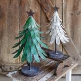 Set of Two Metal Christmas Trees - CTW Home Collection 770378