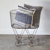 Vintage Rolling Laundry Basket - CTW Home Collection 370432