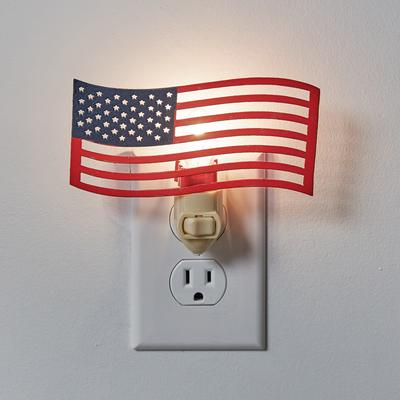 American Flag Night Light - Box of 4 - CTW Home Collection 860413