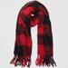 American Eagle Outfitters Accessories | Ae Scarf | Color: Black/Red | Size: Os