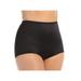 Plus Size Women's High Leg Panty Brief by Rago in Black (Size XL)