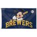 WinCraft Milwaukee Brewers 3' x 5' Disney One-Sided Flag