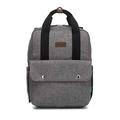 Babymel Georgi Eco Friendly Convertible Backpack (Grey)