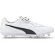 PUMA Herren Fussball-Rasenschuhe KING Top FG, Größe 45 in Weiß