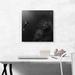 ARTCANVAS Scuba Diver - Wrapped Canvas Photograph Print Canvas in Black/Gray/White | 18 H x 18 W x 1.5 D in | Wayfair OPEPHO378-1L-18x18