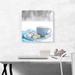 ARTCANVAS Coffee Cup w/ Cookies Coffee Shop Decor - Wrapped Canvas Photograph Print Canvas, Wood in Blue/Gray | 18 H x 18 W x 0.75 D in | Wayfair